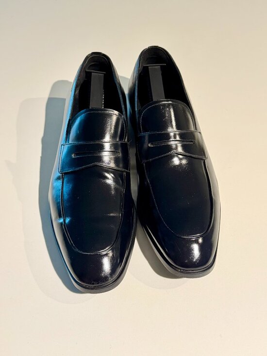 BALLY LIMAO BLACK LEATHER DRESS LOAFERS main image 5